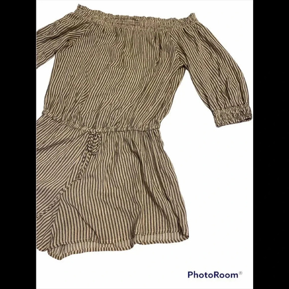 Eberjey Sea Stripe Short Romper Sz M/L - Picture 5 of 10